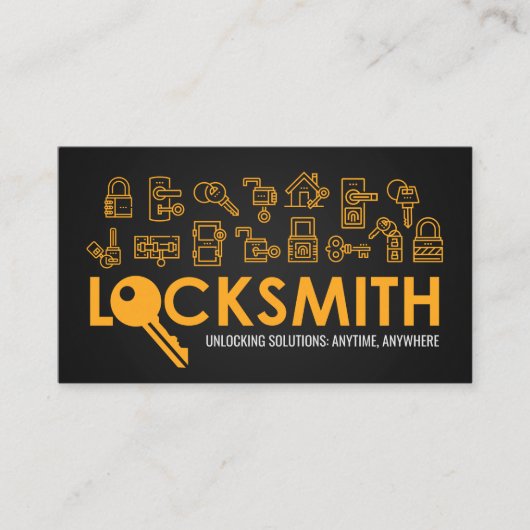 Carte De Visite Services Locksmith (Devant)