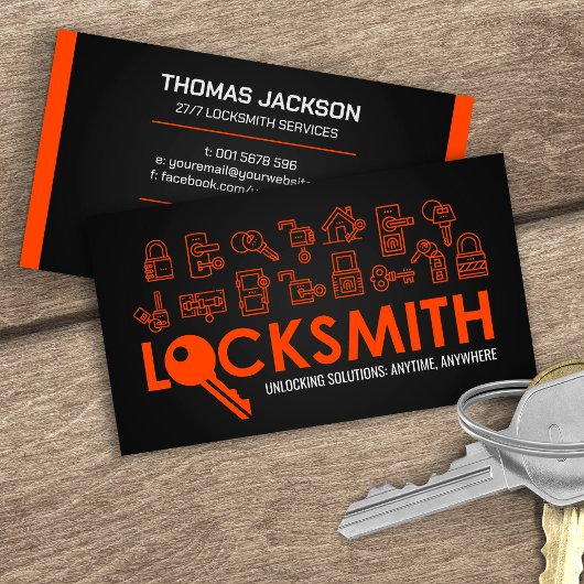 Carte De Visite Services Locksmith