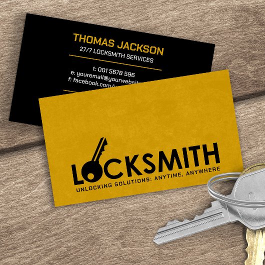 Carte De Visite Services Locksmith