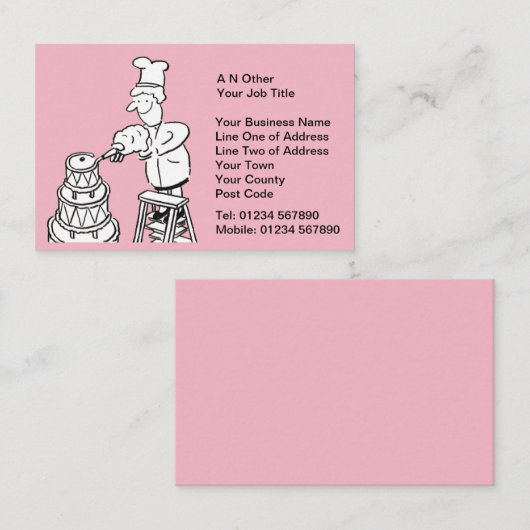 Carte De Visite Services mariages (Devant / Derrière)