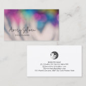 Carte De Visite Services marketing du planificateur d'événements (Devant / Derrière)