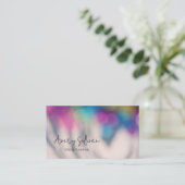 Carte De Visite Services marketing du planificateur d'événements (Debout devant)