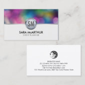 Carte De Visite Services marketing du planificateur d'événements (Devant / Derrière)