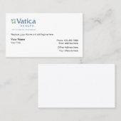 Carte De Visite Services Médicale de soins de santé (Devant / Derrière)