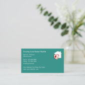 Carte De Visite Services Médicales de santé à domicile (Debout devant)