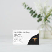 Carte De Visite Services Médicaux (Debout devant)