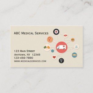 Carte De Visite Services médicaux