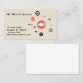 Carte De Visite Services médicaux (Devant / Derrière)