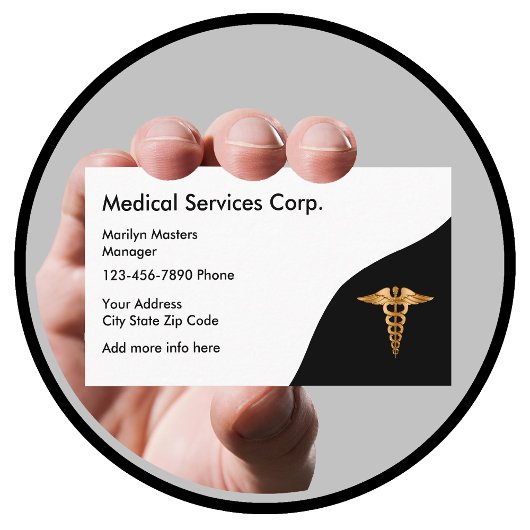Carte De Visite Services Médicaux