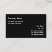 Carte De Visite Services modernes de toiture (Dos)