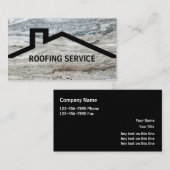 Carte De Visite Services modernes de toiture (Devant / Derrière)
