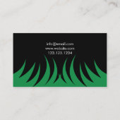 Carte De Visite Services modernes d'entretien de la pelouse (Dos)