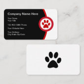 Carte De Visite Services modernes pour animaux de compagnie (Devant / Derrière)