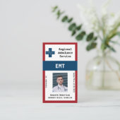 Carte De Visite Services paramédicaux (Debout devant)