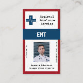 Carte De Visite Services paramédicaux (Devant)