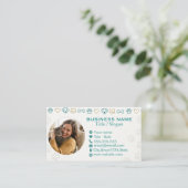Carte De Visite Services Pet Professionals Photo sur mesure (Debout devant)