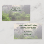 Carte De Visite Services Pond (Devant / Derrière)