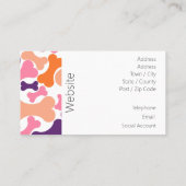 Carte De Visite services pour animaux de compagnie pour chiens (Dos)