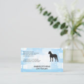 Carte De Visite Services pour animaux | Formation | Groomer (Debout devant)