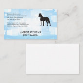 Carte De Visite Services pour animaux | Formation | Groomer (Devant / Derrière)