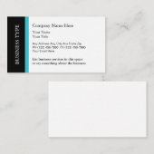 Carte De Visite Services professionnels (Devant / Derrière)