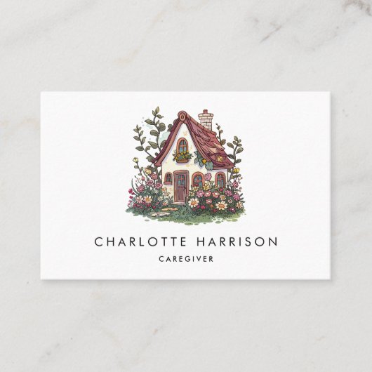 Carte De Visite Services professionnels d'aidants naturels (Devant)