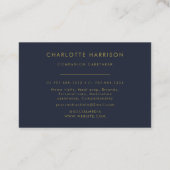 Carte De Visite Services professionnels d'aidants naturels (Dos)