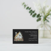 Carte De Visite Services professionnels d'aidants naturels Code QR (Debout devant)