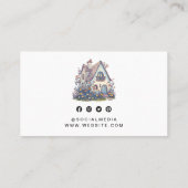 Carte De Visite Services professionnels d'aidants naturels Code QR (Dos)