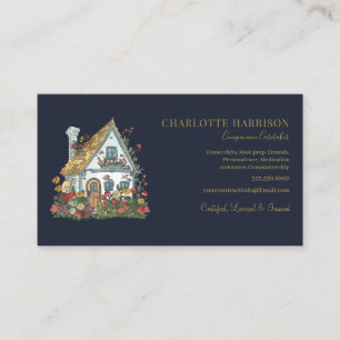 Carte De Visite Services professionnels d'aidants naturels Code QR