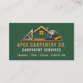 Carte De Visite Services professionnels de Carpenter Green (Devant)