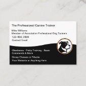Carte De Visite Services professionnels de formation de chien (Devant)