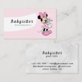 Carte De Visite Services professionnels de garde d'enfants : soins (Devant / Derrière)