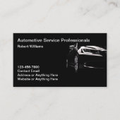 Carte De Visite Services professionnels de l'automobile (Devant)