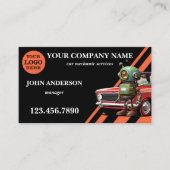 Carte De Visite Services professionnels de mécanique automobile (Devant)