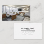 Carte De Visite Services professionnels de nettoyage de bureau com (Devant / Derrière)