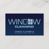 Carte De Visite Services professionnels de nettoyage de fenêtres (Devant)