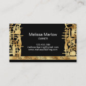 Carte De Visite Services professionnels de nettoyage de maison de  (Dos)