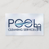 Carte De Visite Services professionnels de nettoyage de piscine (Devant)