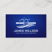 Carte De Visite Services professionnels de nettoyage de piscine (Devant)