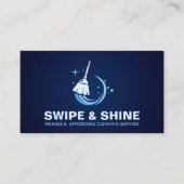 Carte De Visite Services professionnels de nettoyage des maisons (Devant)