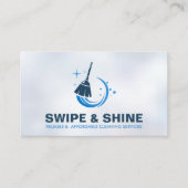 Carte De Visite Services professionnels de nettoyage des maisons (Devant)