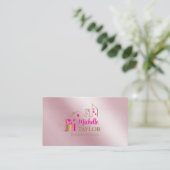 Carte De Visite Services professionnels de nettoyage des maisons e (Debout devant)