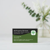 Carte De Visite Services professionnels de paysage (Debout devant)