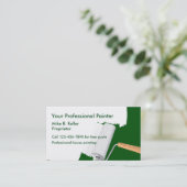 Carte De Visite Services professionnels de peintre (Debout devant)