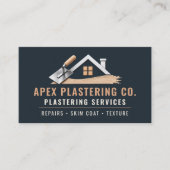 Carte De Visite Services professionnels de plâtrage (Devant)