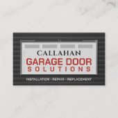 Carte De Visite Services professionnels de portes de garage (Devant)