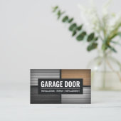 Carte De Visite Services professionnels de portes de garage (Debout devant)