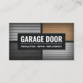 Carte De Visite Services professionnels de portes de garage (Devant)