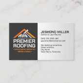 Carte De Visite Services professionnels de toiture - couverture (Devant)